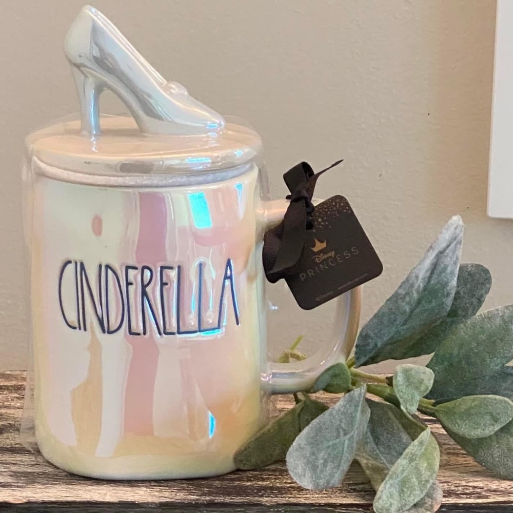 Brand new Rae Dunn iridescent Cinderella mug